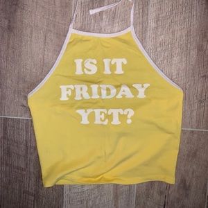 Hollister Halter Crop Top